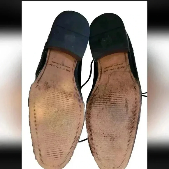 Bostonian Lace-Up Oxford Mens Size 10 Blackberry Leather Dress Shoe - Picture 2 of 3